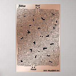 Poster Jitter Maze
