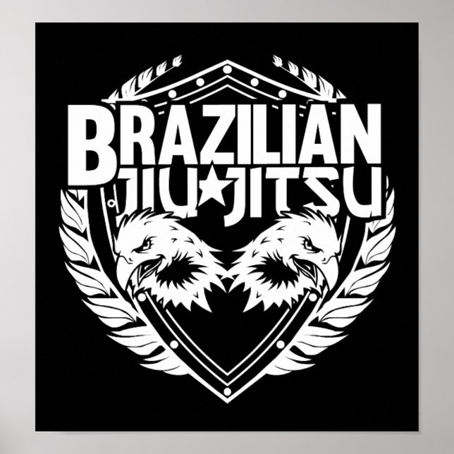 Poster Jiu Jitsu (Devant)