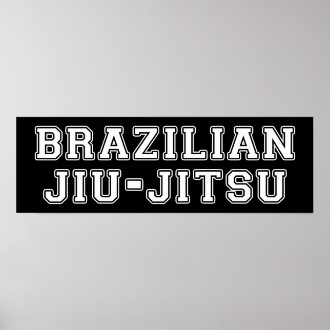 Poster Jiu Jitsu (Devant)