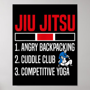 Poster Jiu Jitsu Jiu Jitsu 1 Sac à dos en colère 2 Câlin