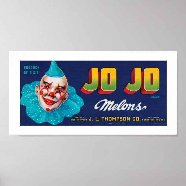 Poster JO JO Melons (Devant)