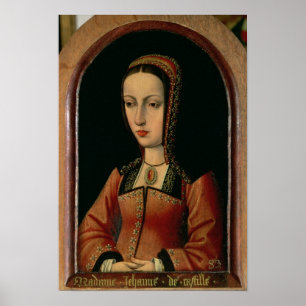 Poster Joanna ou Juana "le fou" de la Castille