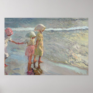 Poster Joaquin Sorolla - Les Trois Soeurs