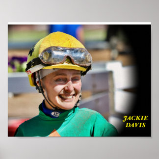 Poster Jockey, Jackie Davis