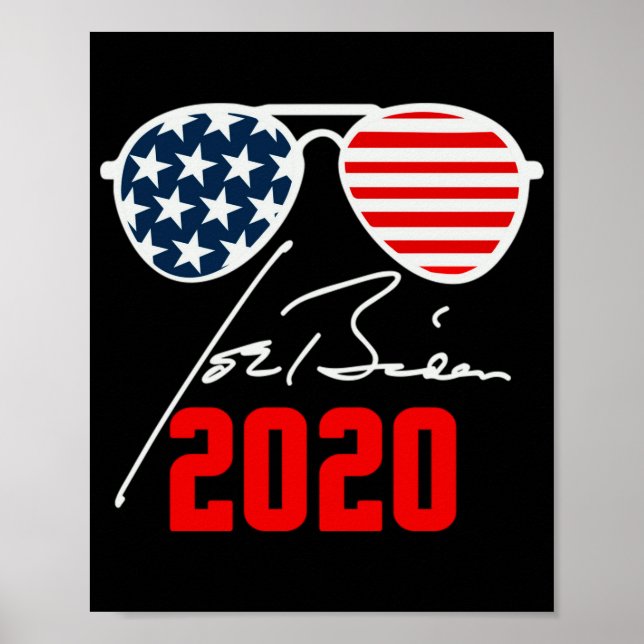 Poster Joe Biden Pour Président 2020 (Devant)