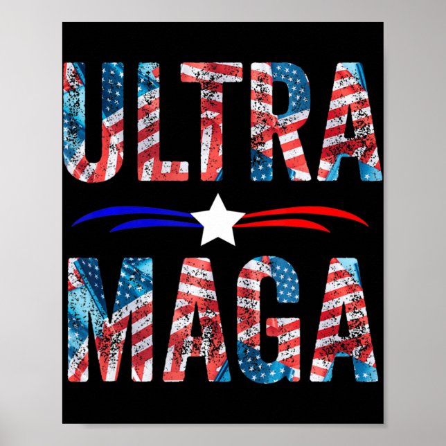 Poster Joe Biden Ultra Maga  (Devant)