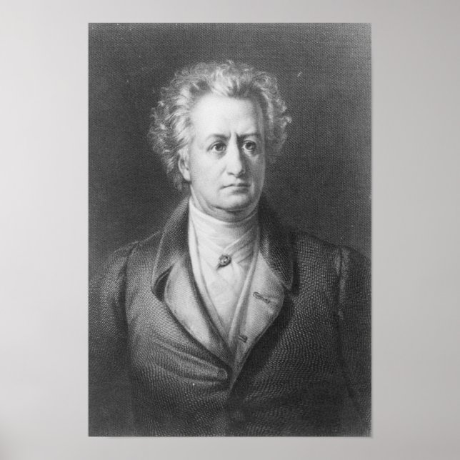 Poster Johann Wolfgang Goethe (Devant)
