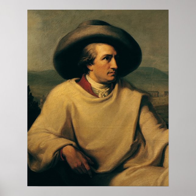 Poster Johann Wolfgang von Goethe (Devant)