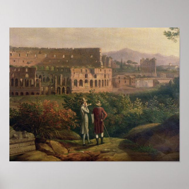 Poster Johann Wolfgang von Goethe visite (Devant)