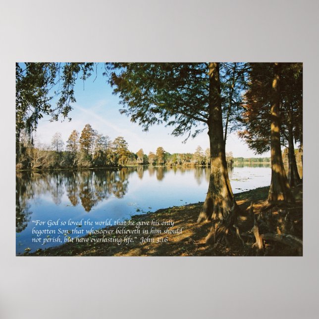 Poster John 3:16 (Devant)