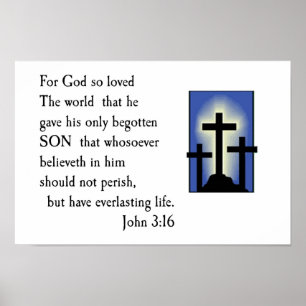 Poster John 3:16
