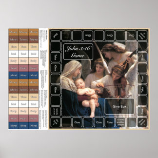 Poster John 3:16 Jeu