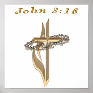 Poster John 3:16 produits