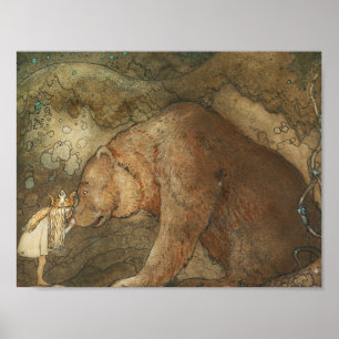 Poster John Bauer - Pauvre petite base