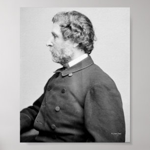 Poster John C. Freemont "le grand orienteur "