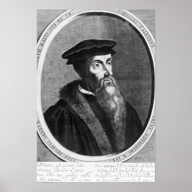 Poster John Calvin (Devant)