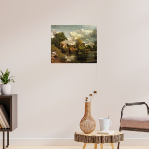 Poster John Constable - Le Cheval Blanc oeuvre d'art