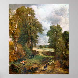 Poster John Constable - Le Cornfield de 1826