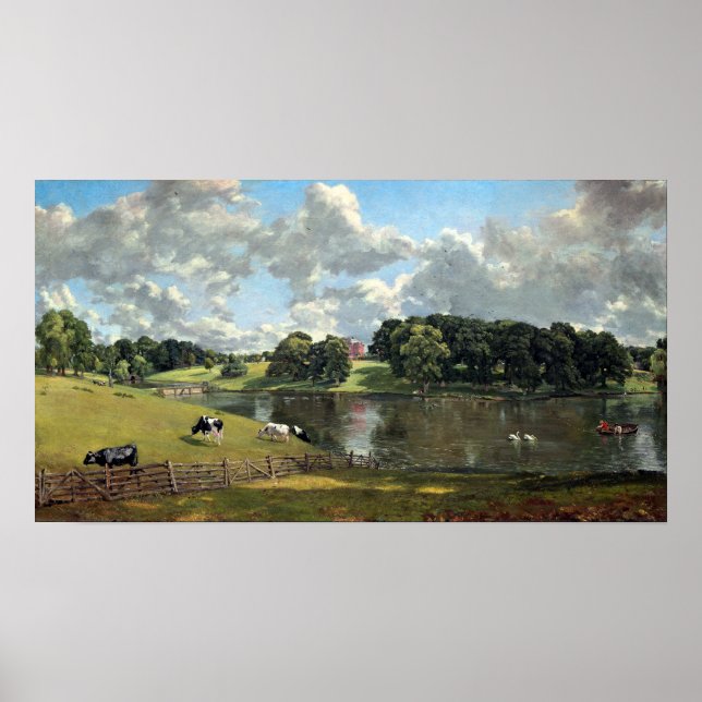 Poster John Constable Wivenhoe Park, Essex (Devant)