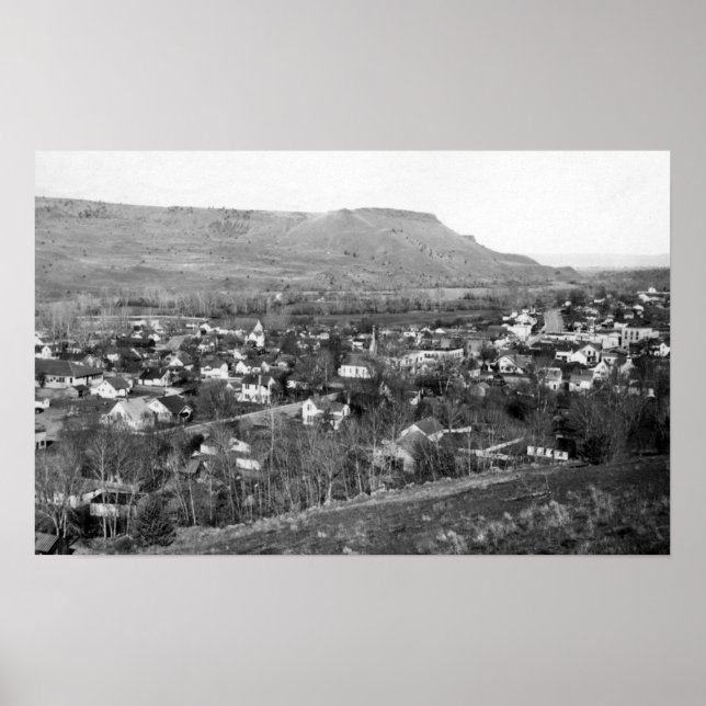 Poster John Day, Oregon Town View Photographie (Devant)