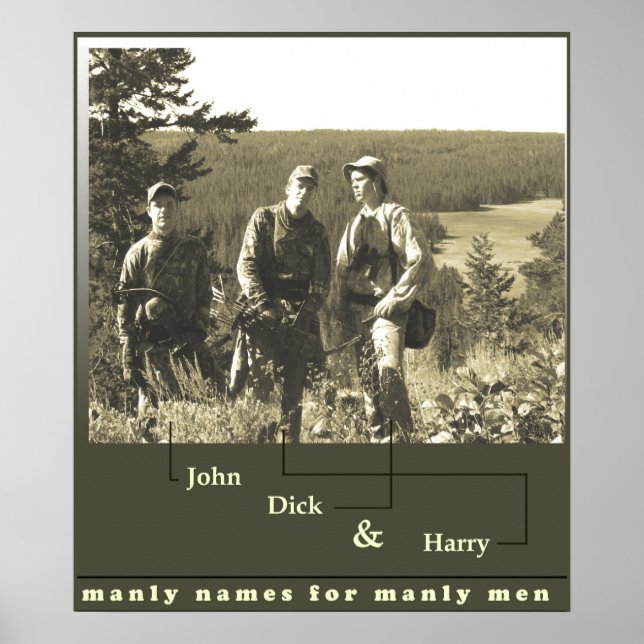 Poster John Dick et Harry (Devant)