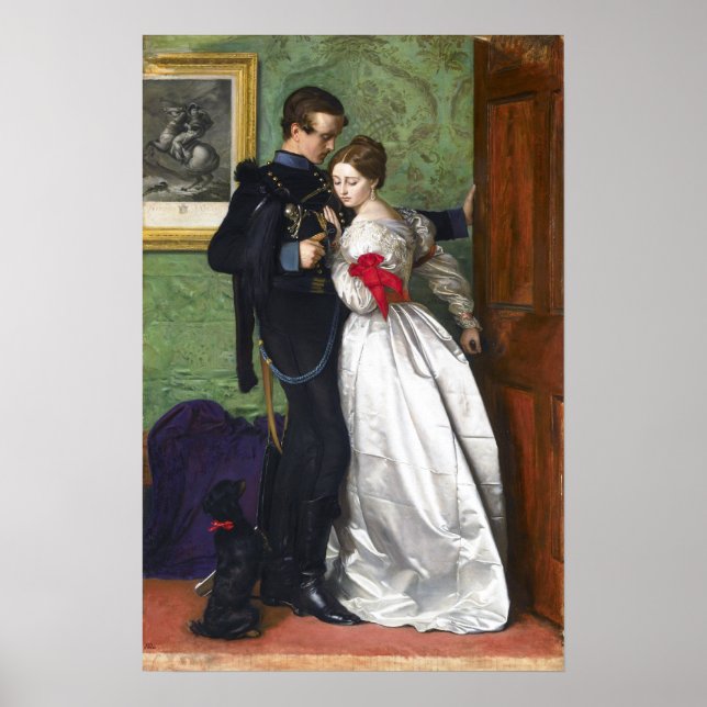 Poster John Everett Millais Le Noir Brunswickois (Devant)