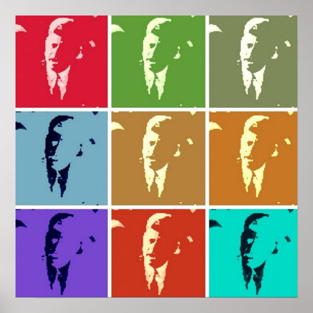 Poster John F. Kennedy (Devant)