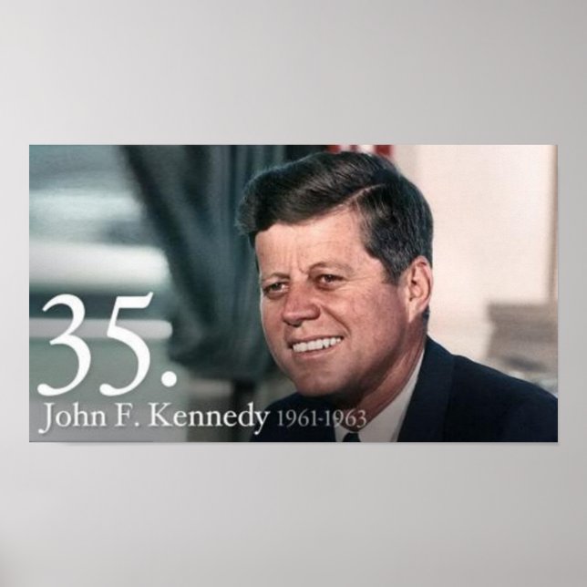 Poster John F. Kennedy (Devant)