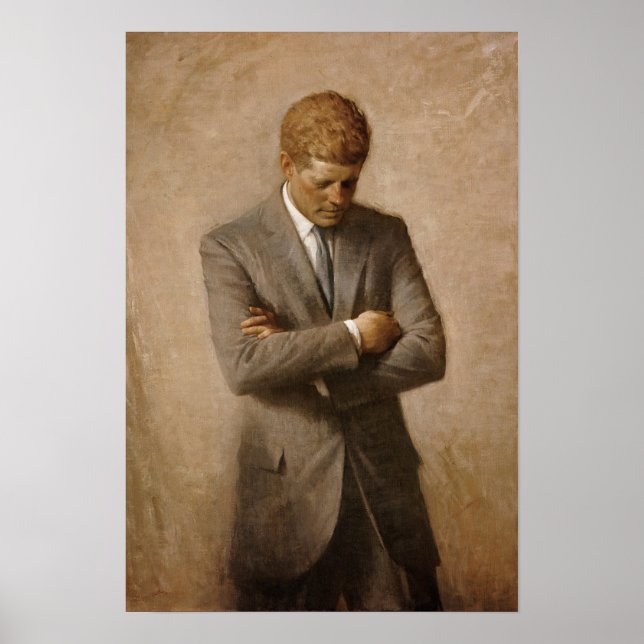 Poster John F. Kennedy Portrait (Devant)