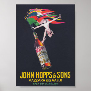 Poster John Hopps et Sons Mazzara del Vallo Beverage