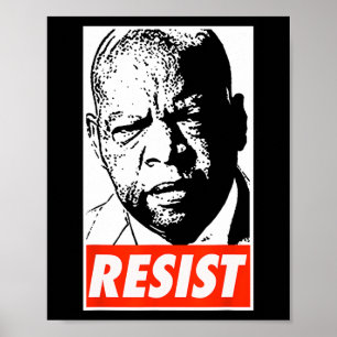 Poster John Lewis - Résiste 1