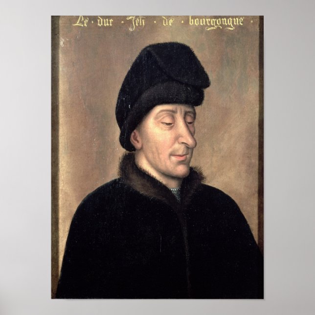 Poster John l'Intrépide, duc de Bourgogne (Devant)