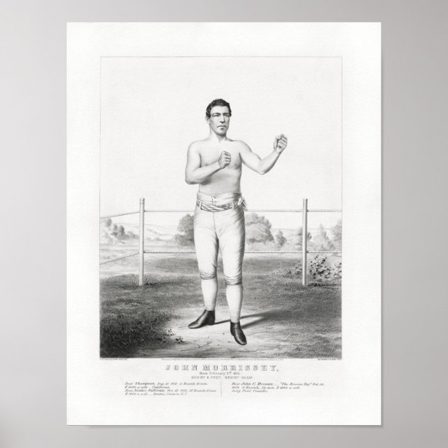 Poster John Morrissey - Vieille Fumée (Devant)