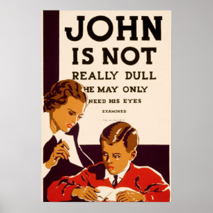 Poster John n'est pas vraiment triste