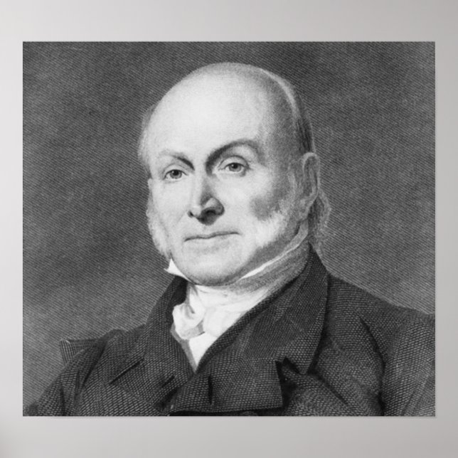 Poster John Quincy Adams (Devant)
