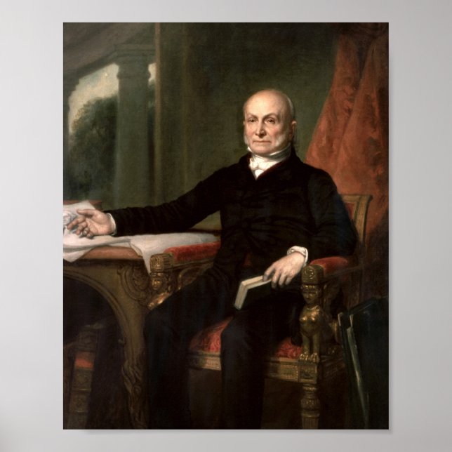 Poster John Quincy Adams (Devant)