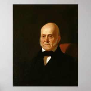 Poster JOHN QUINCY ADAMS Portrait de George Caleb Bingham