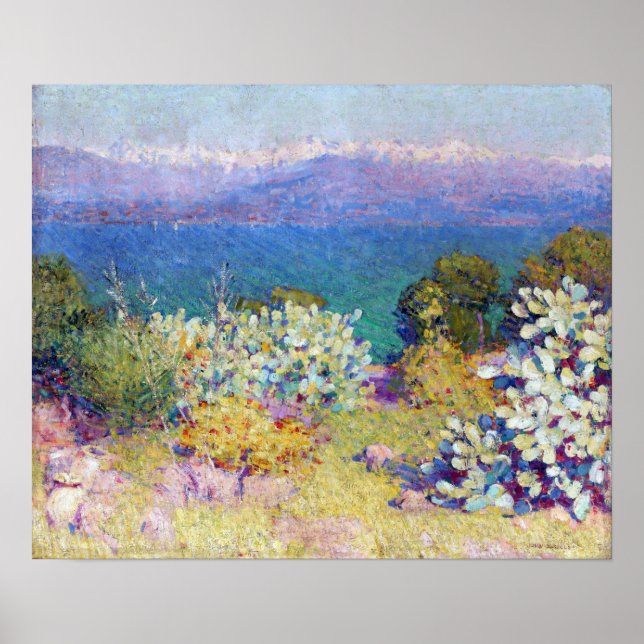 Poster John Russell Dans Les Alpes du Matin Maritimes (Devant)