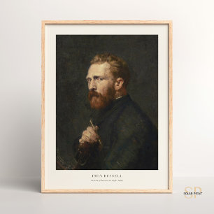 Poster John Russell Peinture de Vincent Van Gogh Vintage