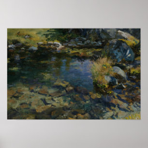 Poster John Singer Sargent - Alpine Pool