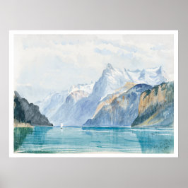 POSTER: JOHN SINGER SARGENT : BAY OF URI POSTER