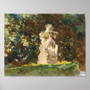 Poster John Singer Sargent - Boboli Garden, Florence