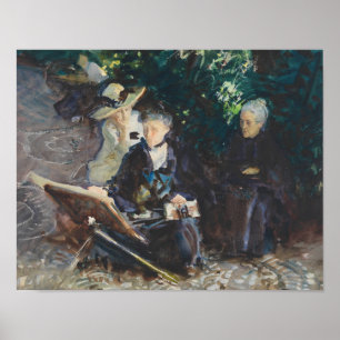 Poster John Singer Sargent - Dans le Generalife
