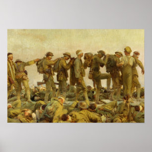 Poster John Singer Sargent - Gassed