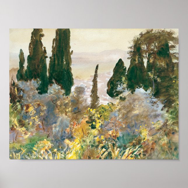 Poster John Singer Sargent - Grenade (Devant)