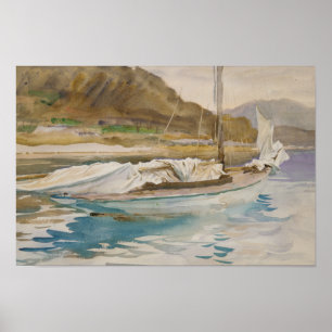 Poster John Singer Sargent - Idle Sails