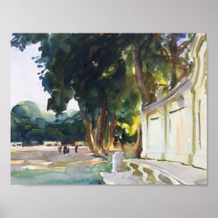 Poster John Singer Sargent - Le midi espagnol, Aranjuez