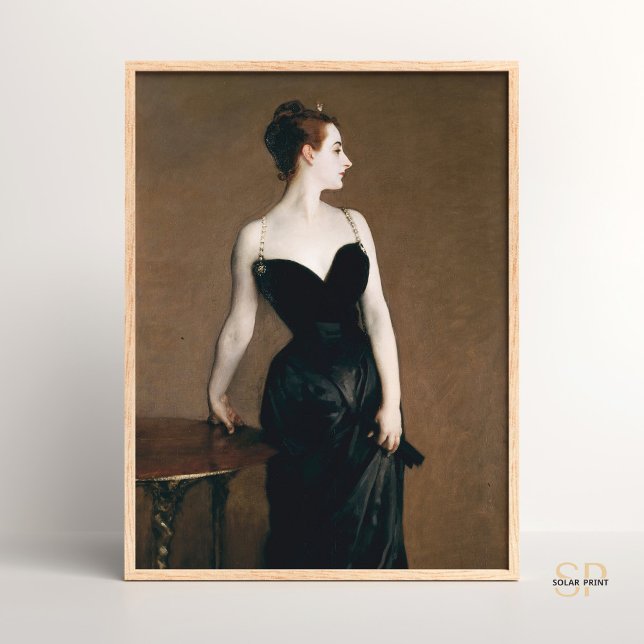 Poster John Singer Sargent Madame X Peinture Art Imprimer (Créateur téléchargé)