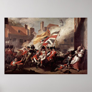 Poster John Singleton Copley Bataille De Jersey