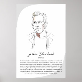 Poster John Steinbeck